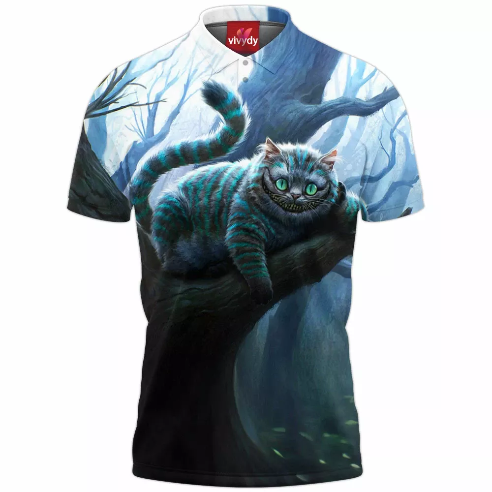 Alice Cheshire Cat Polo Shirt