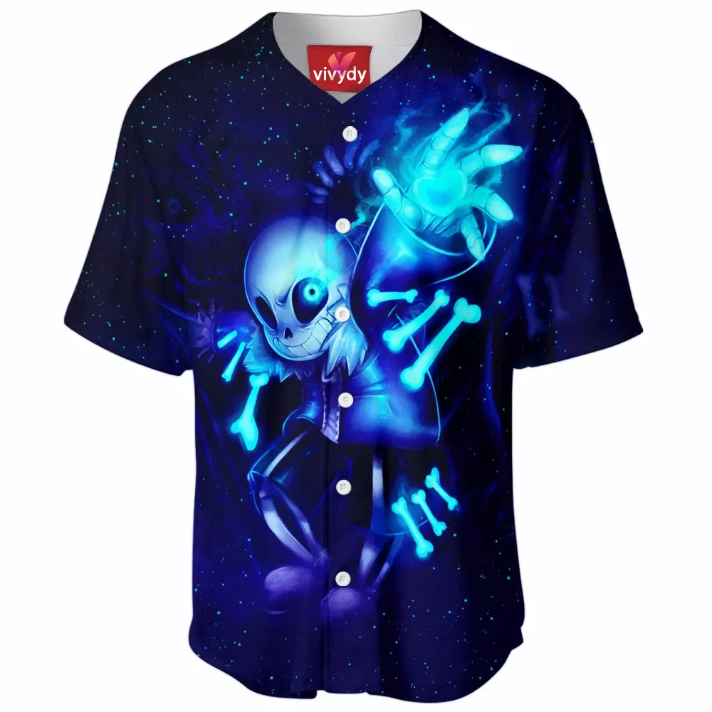 Sans Undertale Baseball Jersey