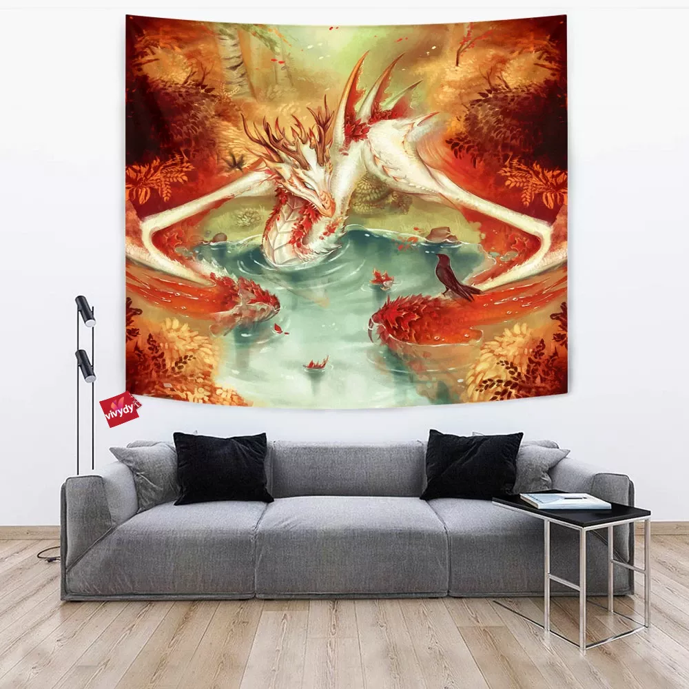 Fall Dragon Tapestry