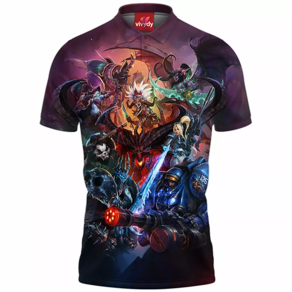 Heroes Of The Storm Polo Shirt