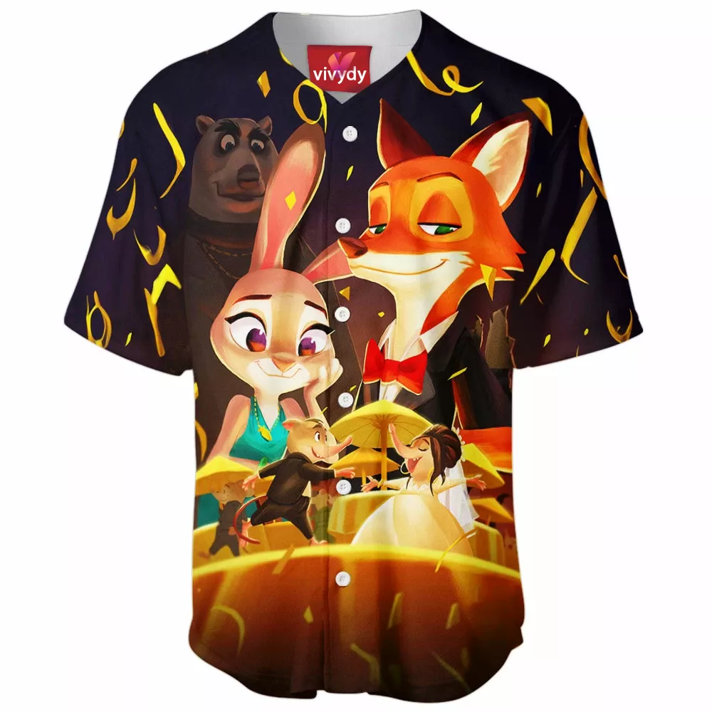 Zootopia Baseball Jersey