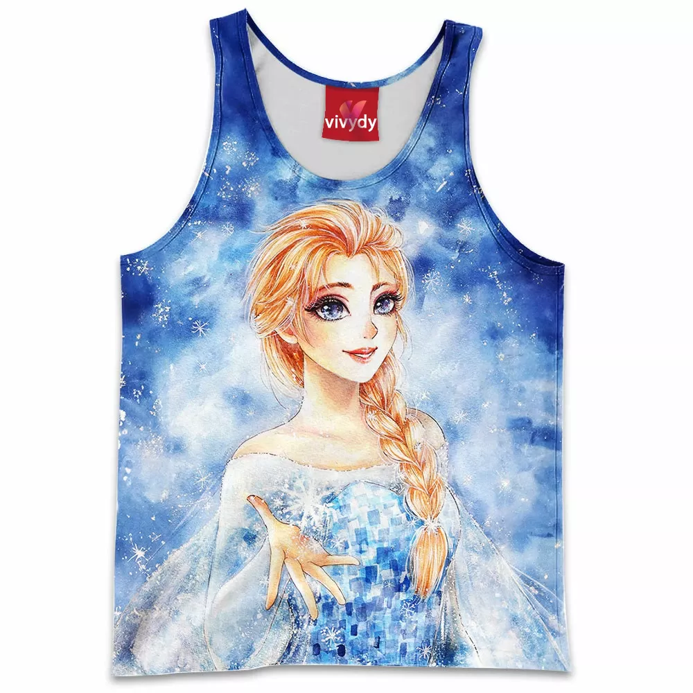 Snow Queen Elsa Tank Top