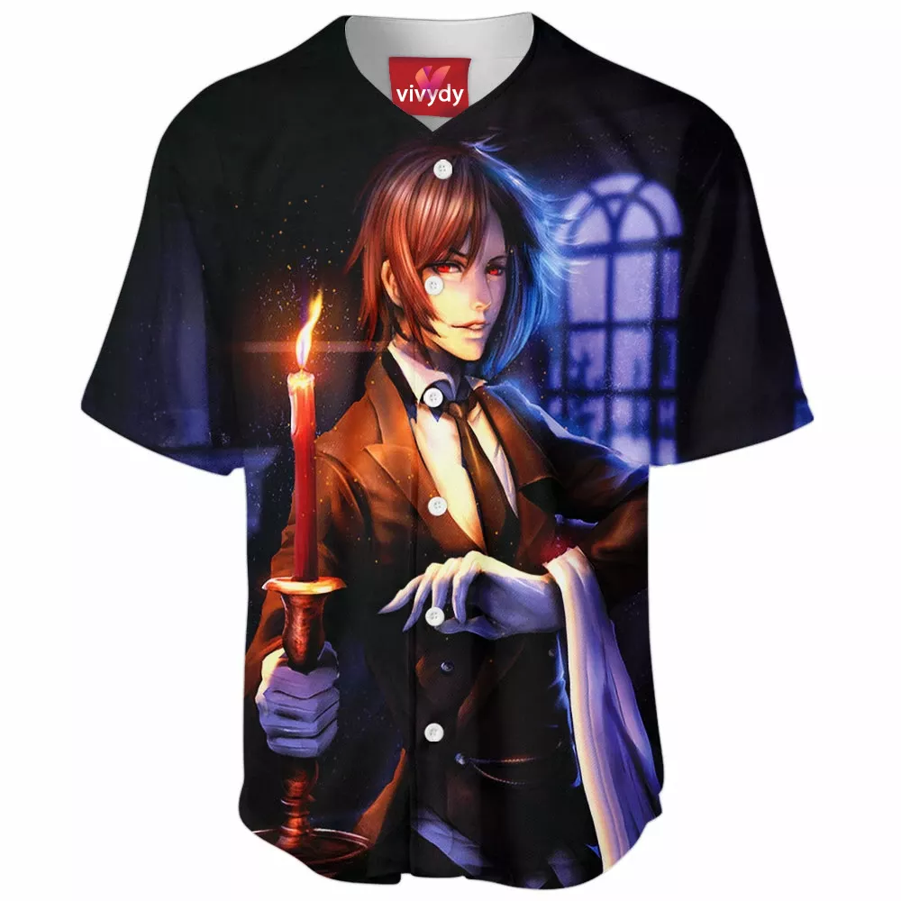 Black Butler Baseball Jersey