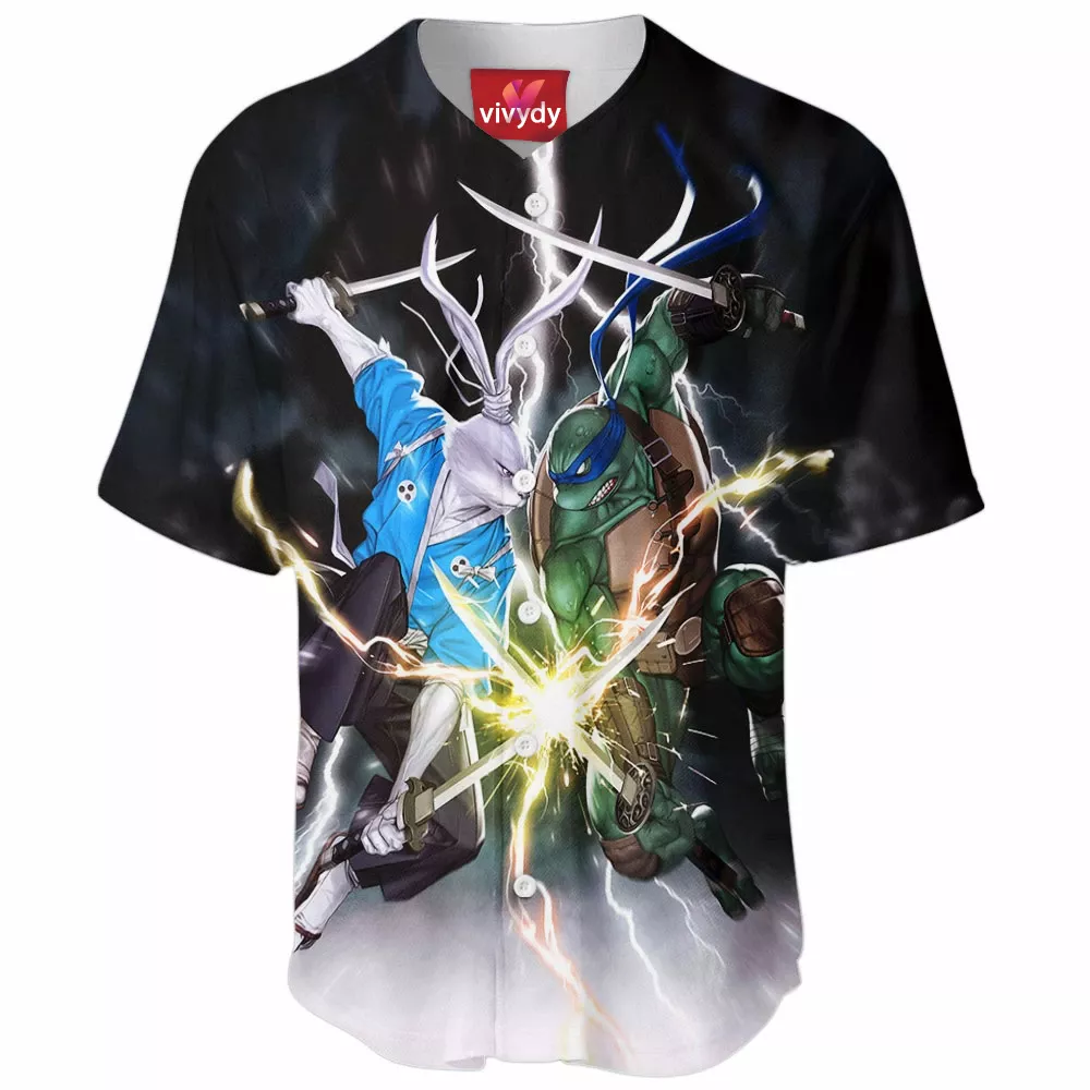 Tmnt Vs Usagi Yojimbo Baseball Jersey