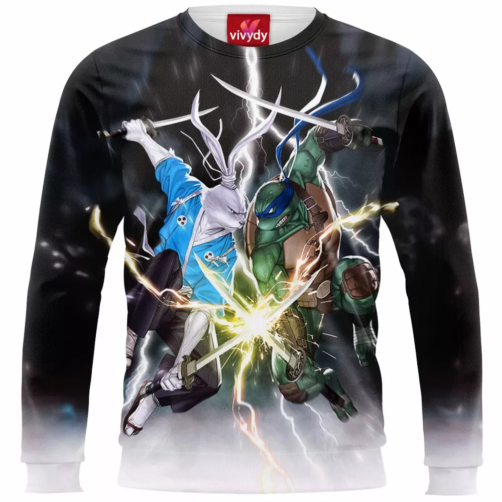 Tmnt Vs Usagi Yojimbo Sweatshirt