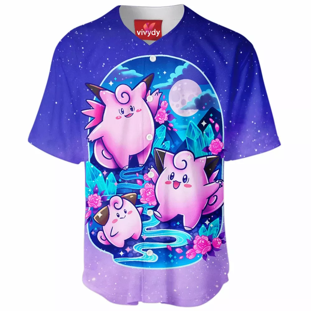 Clefairy Baseball Jersey