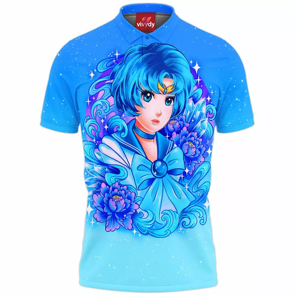 Sailor Mercury Polo Shirt