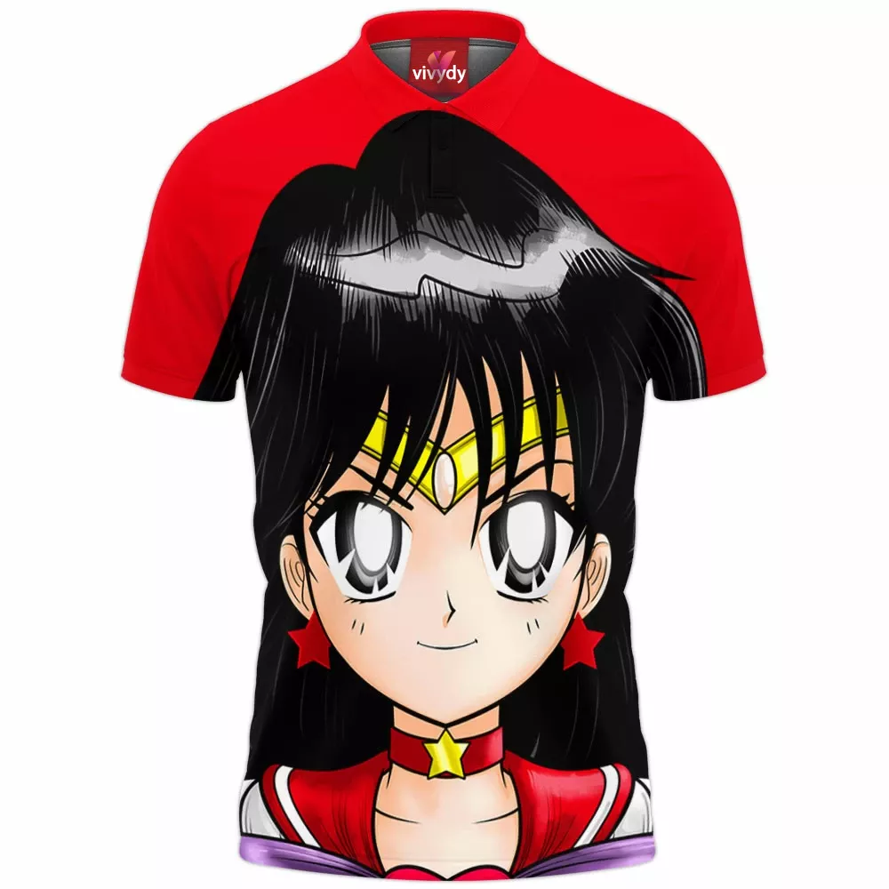 Sailor Mars Polo Shirt