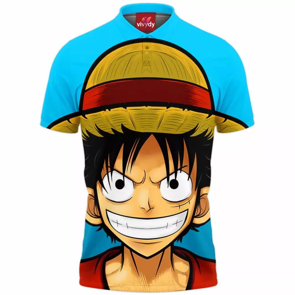 Luffy One Piece Polo Shirt