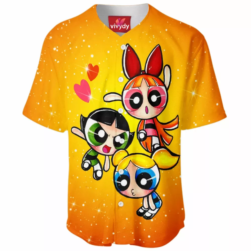 The Powerpuff Girls Baseball Jersey