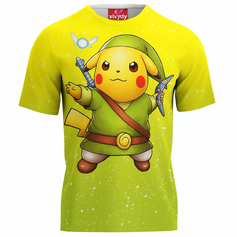 Link Pikachu T-Shirt