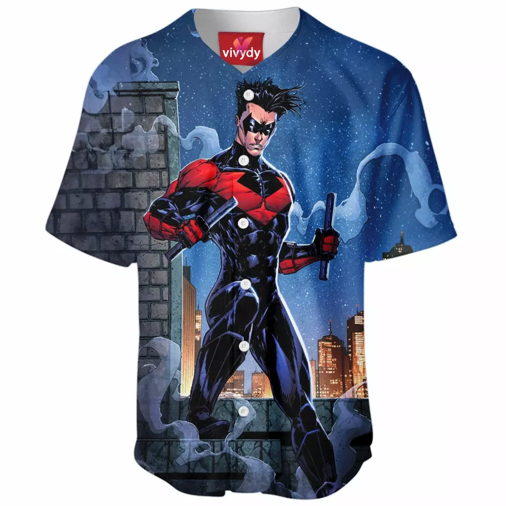 Nightwing Baseball Jersey