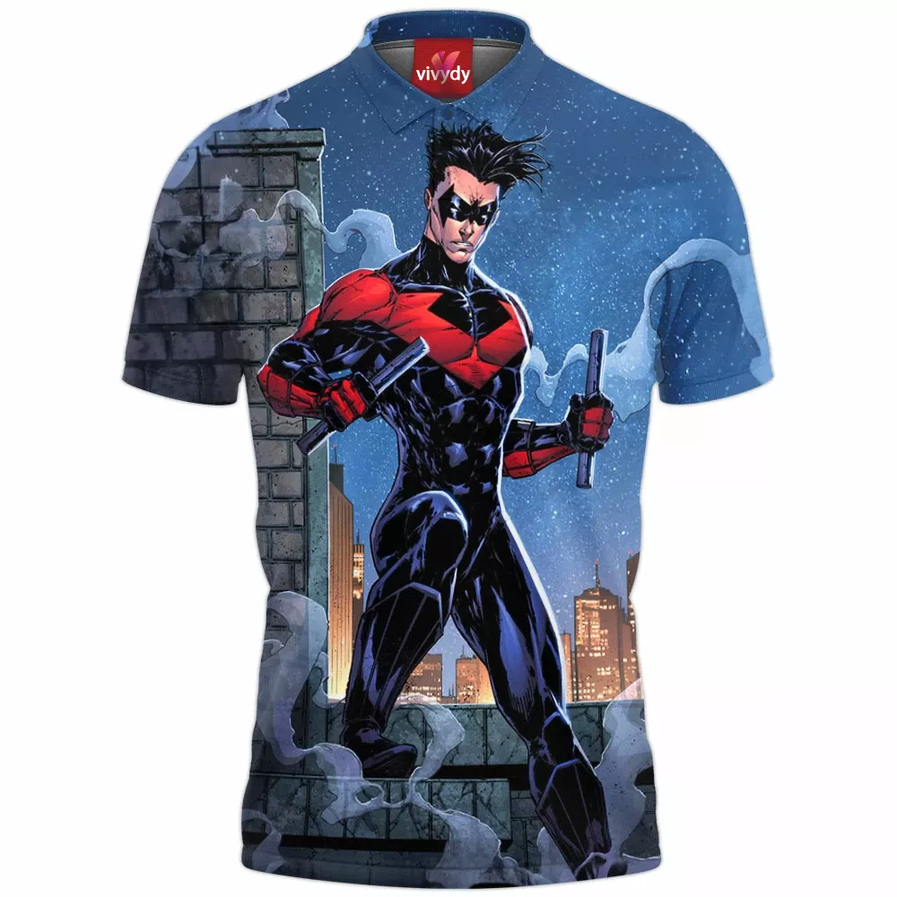 Nightwing Polo Shirt