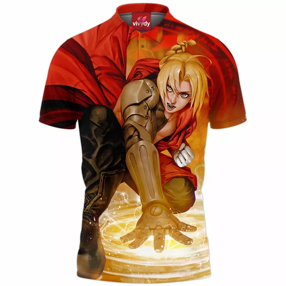 Edward Elric Polo Shirt