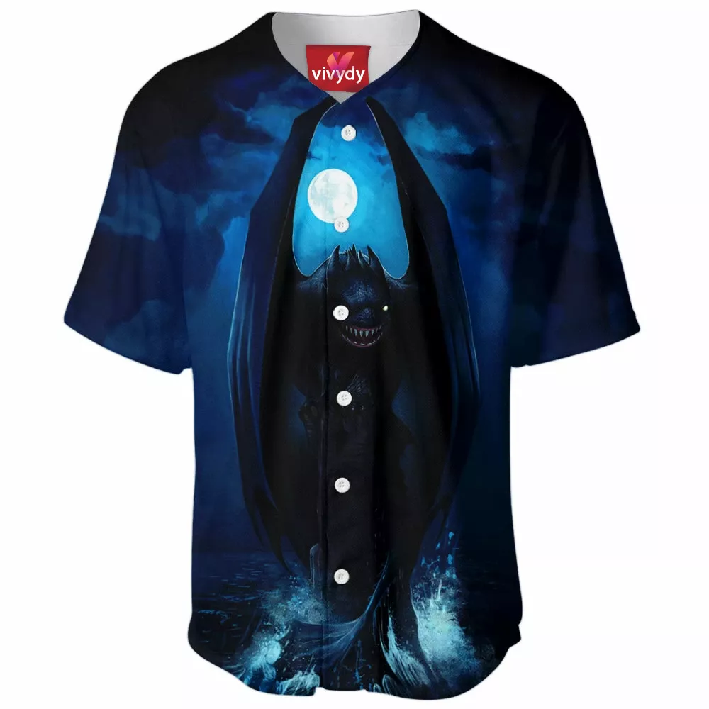 Night Fury Baseball Jersey