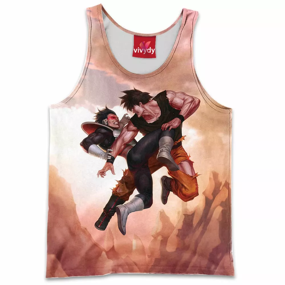 Vegeta Vs Son Goku Tank Top