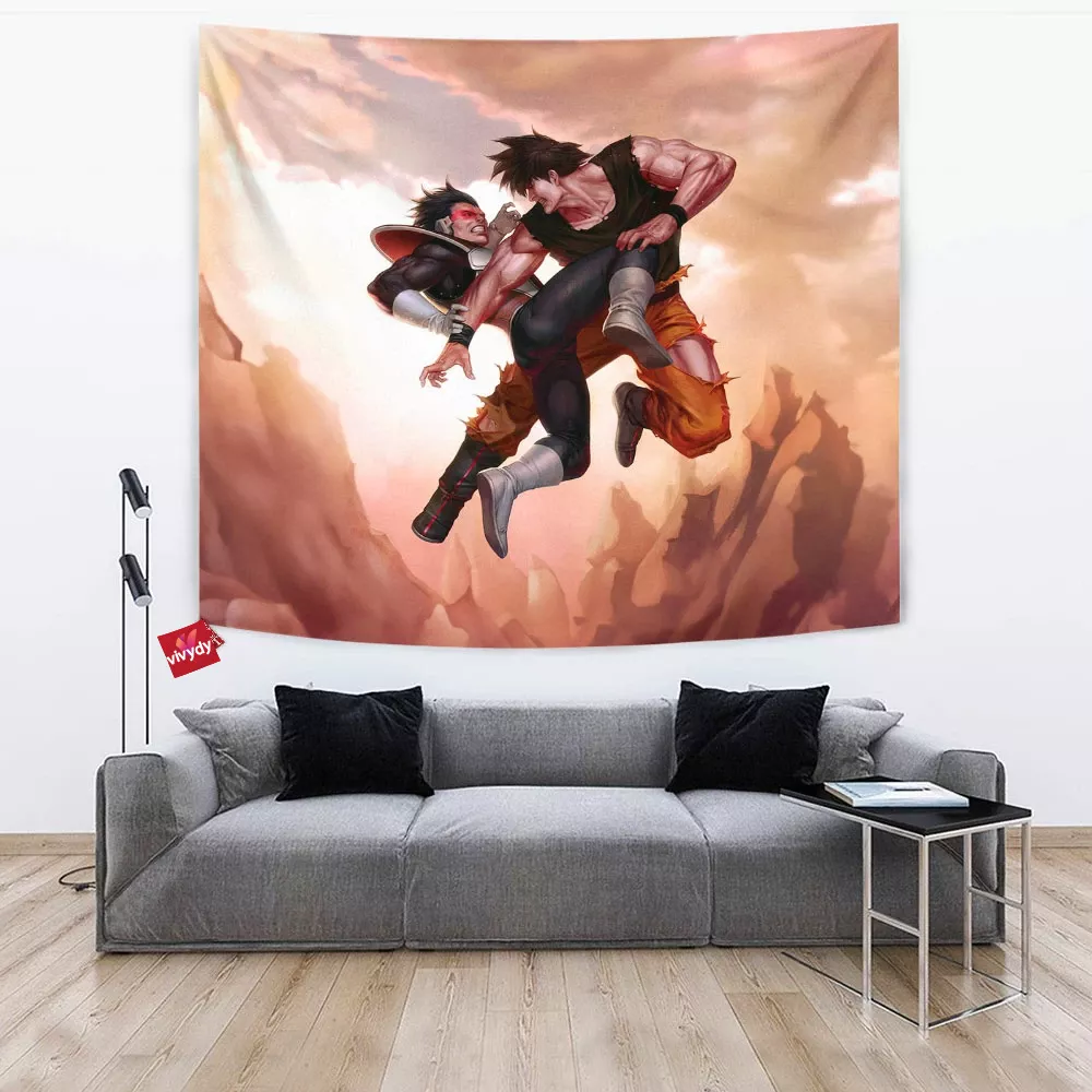 Vegeta Vs Son Goku Tapestry