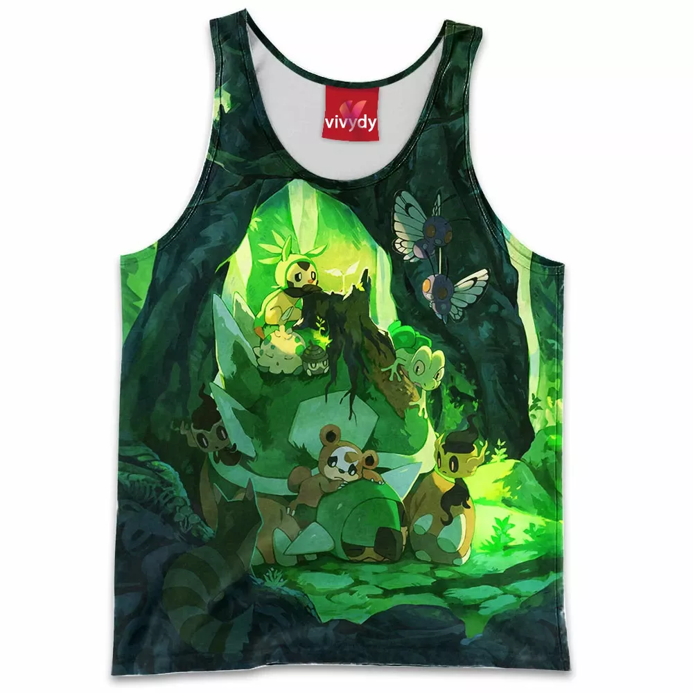 Green Pokemon Tank Top