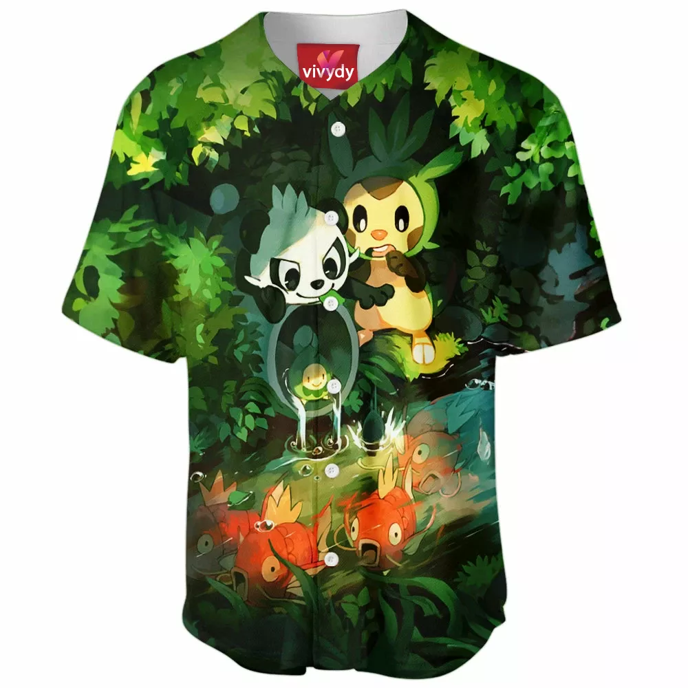 Pancham And Chespin Baseball Jersey