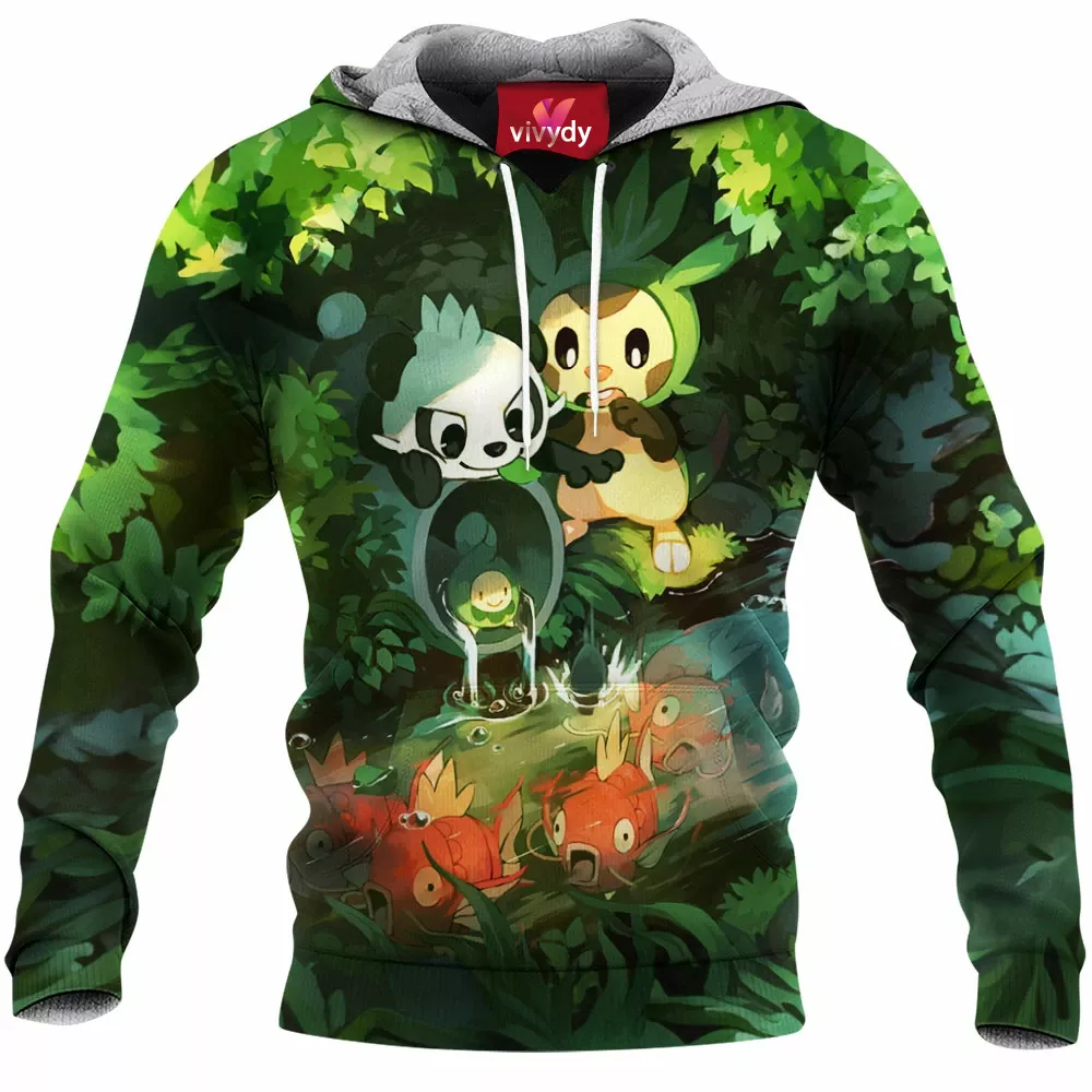 Pancham And Chespin Hoodie