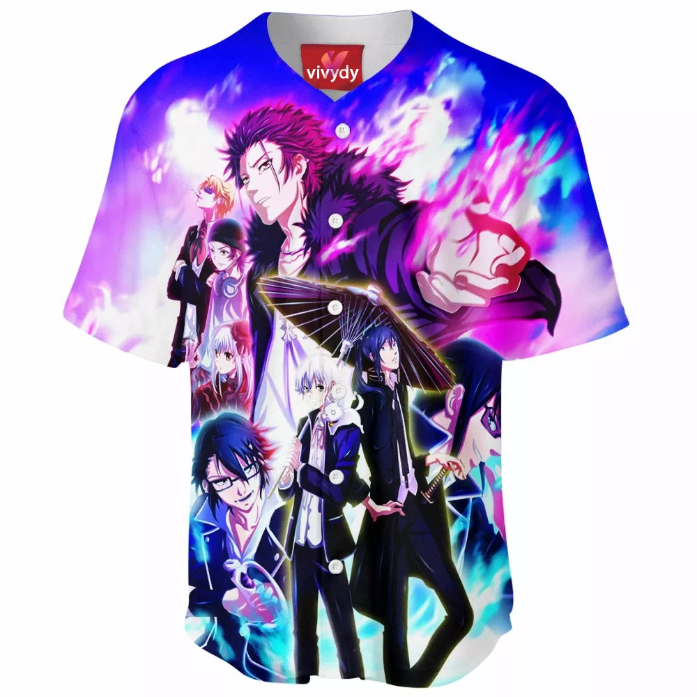 K Project Main Characters Baseball Jersey