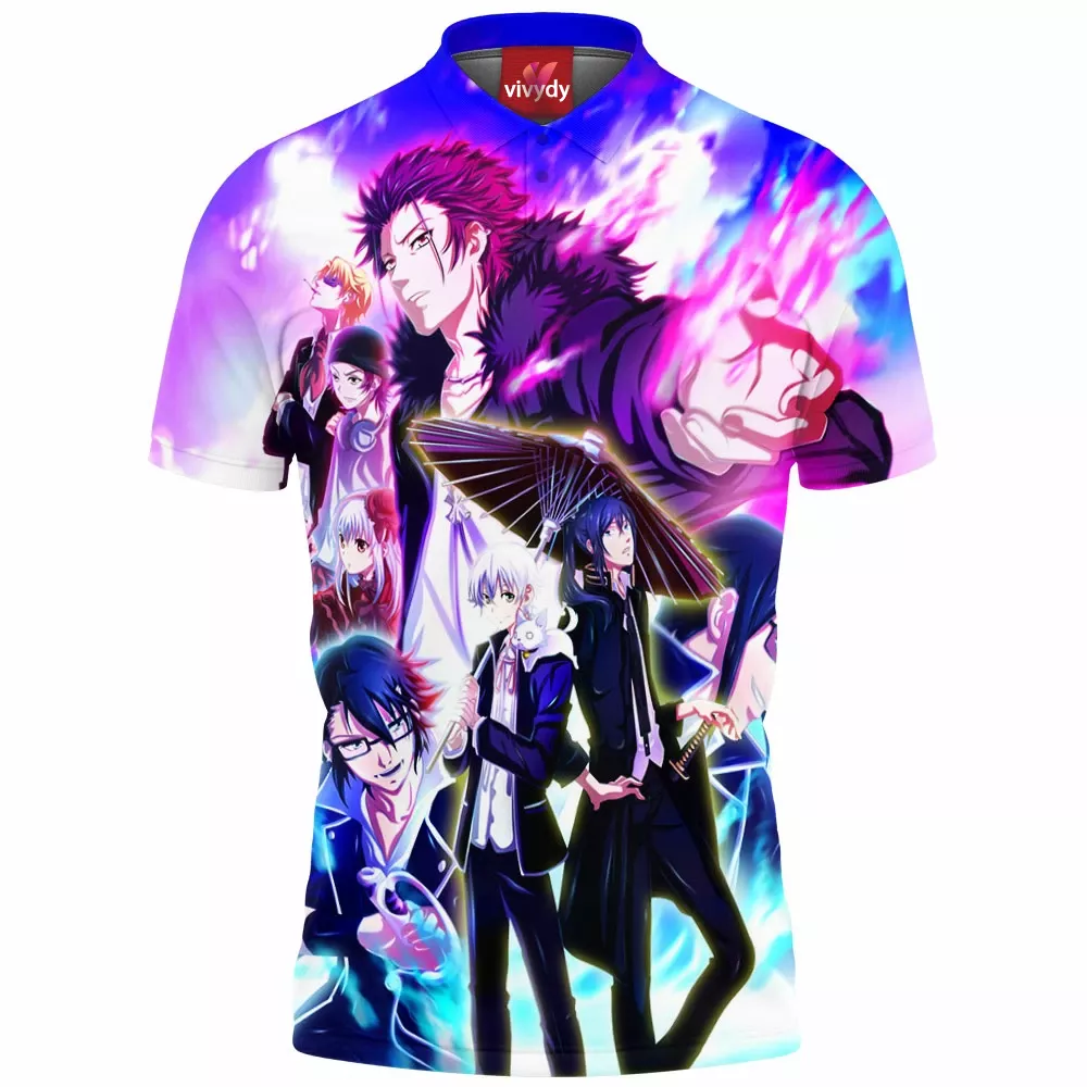 K Project Main Characters Polo Shirt