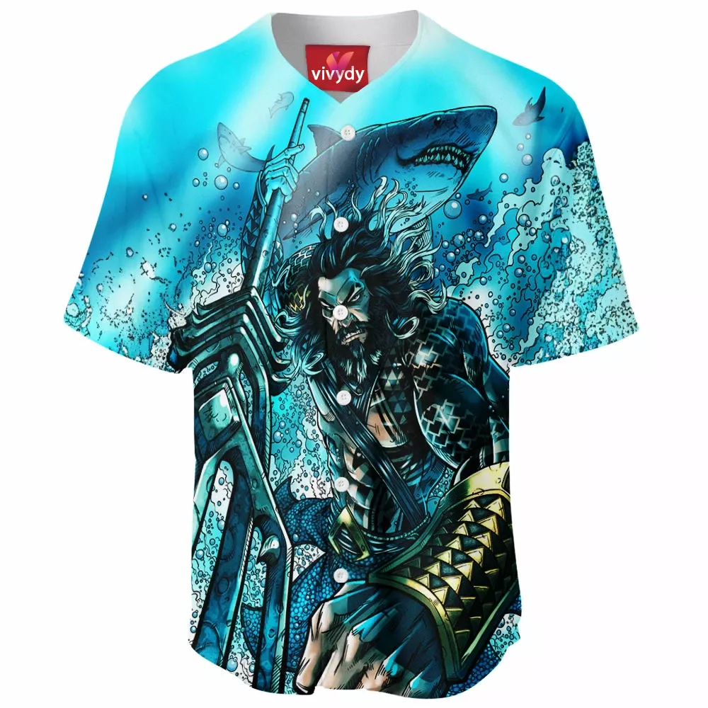 Aquaman Baseball Jersey