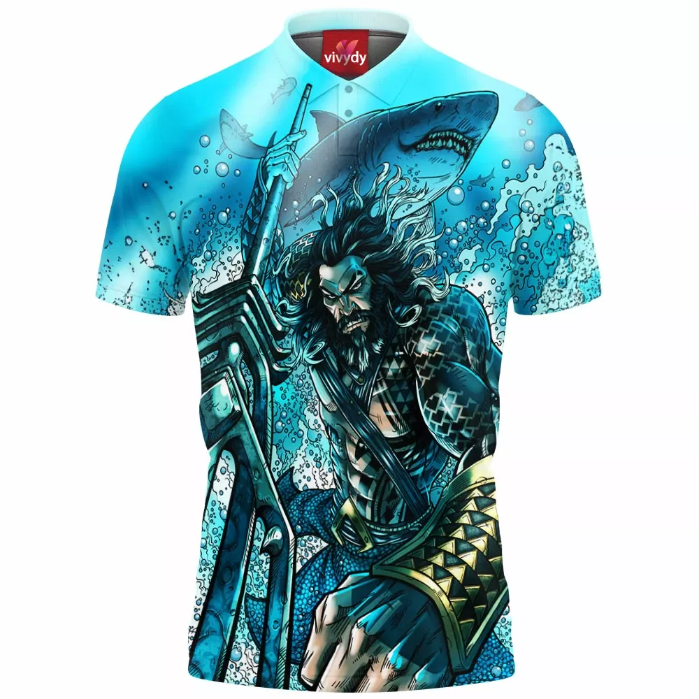 Aquaman Polo Shirt