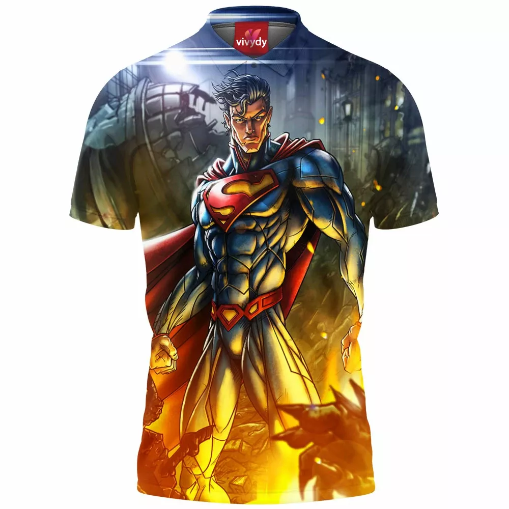 The Man Of Steel Polo Shirt