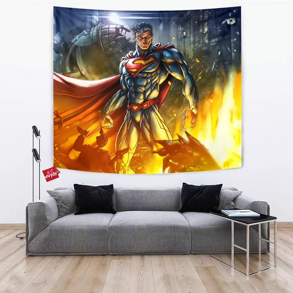 The Man Of Steel Tapestry