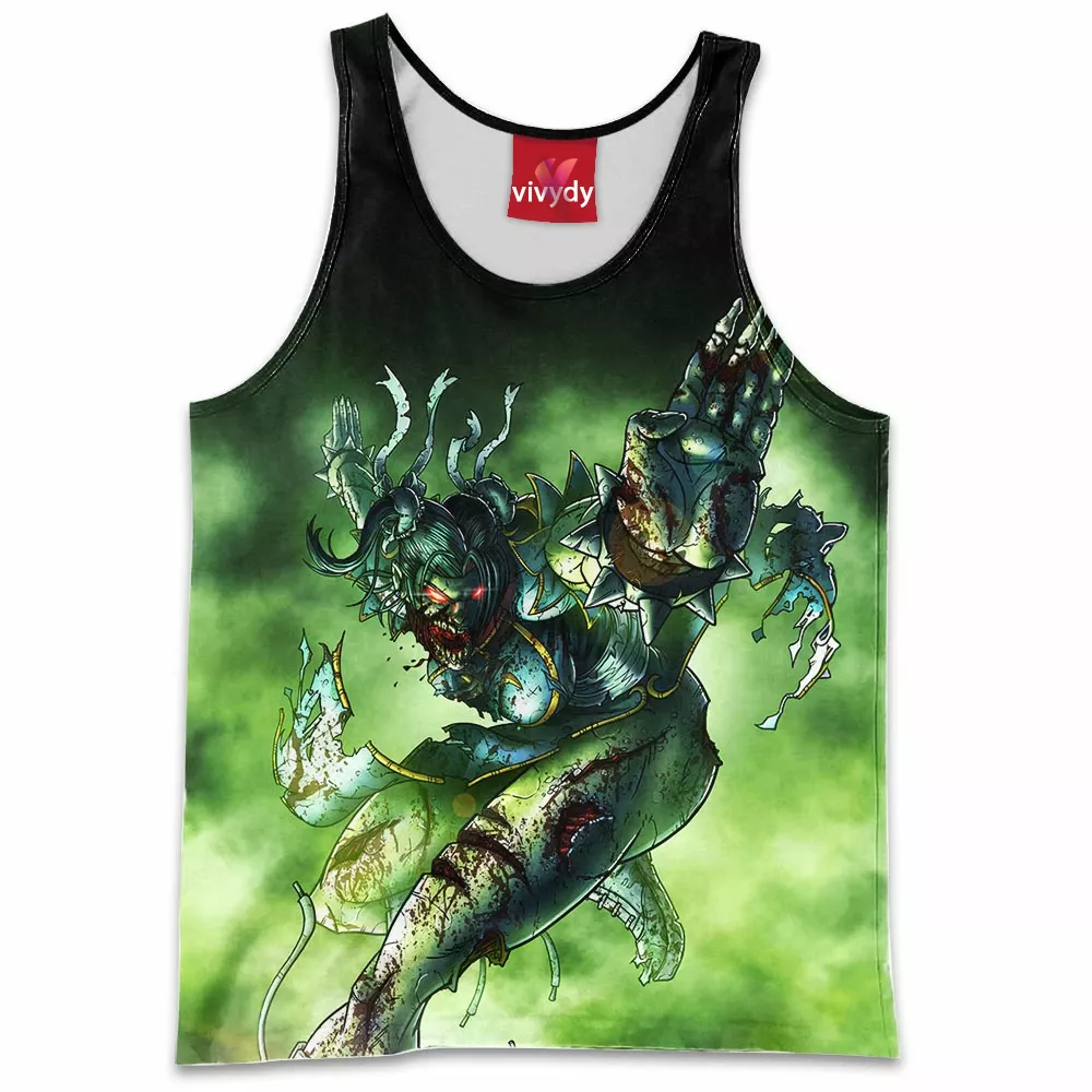 Zombie Chun Li Tank Top