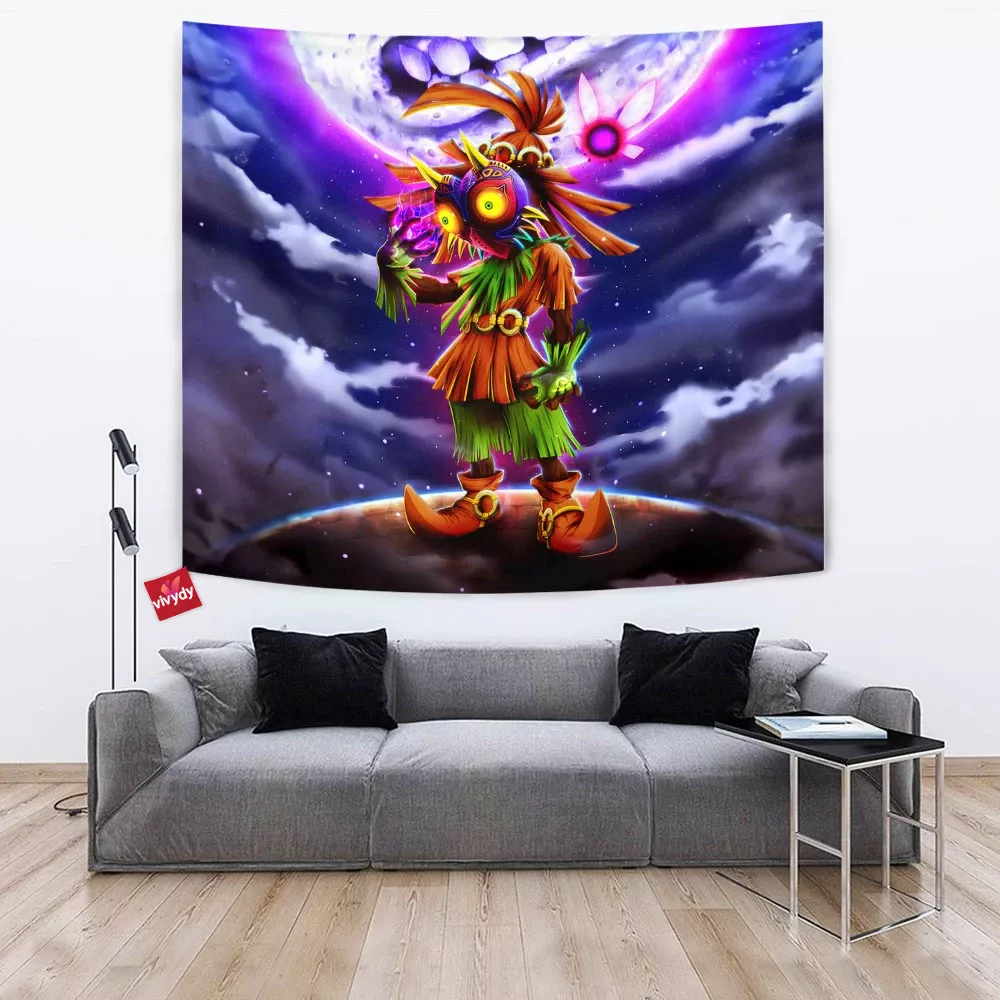 The Legend Of Zelda Majora’s Mask Tapestry