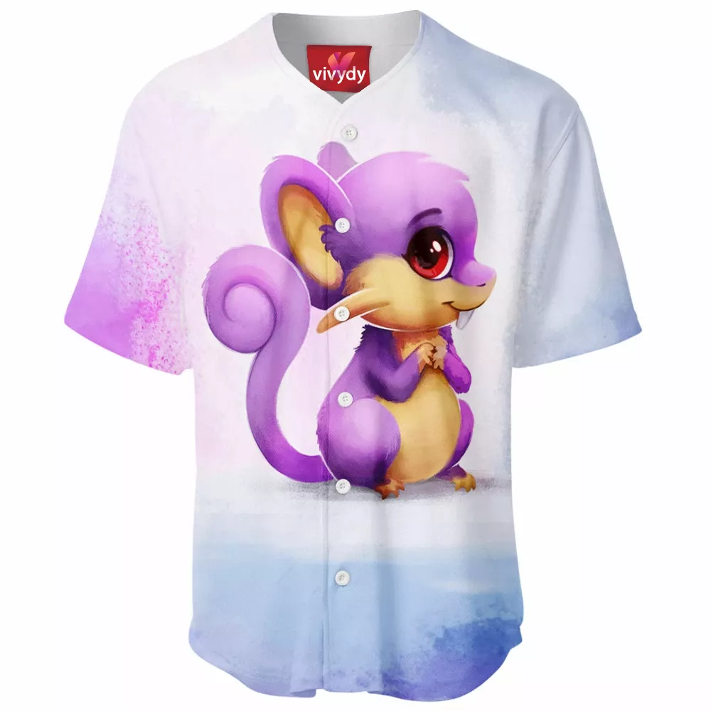 Rattata Baseball Jersey