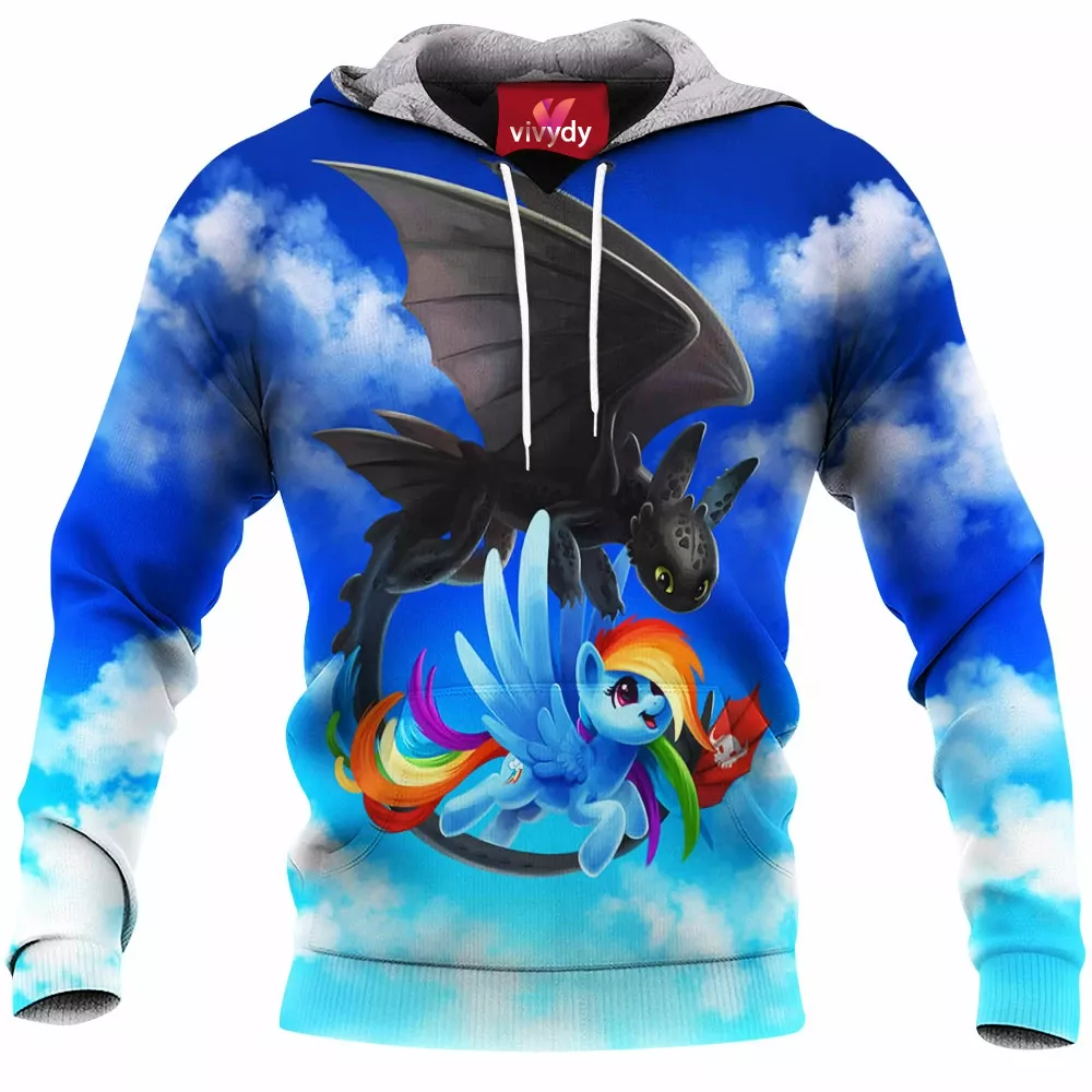 Toothless And Pony Hoodie