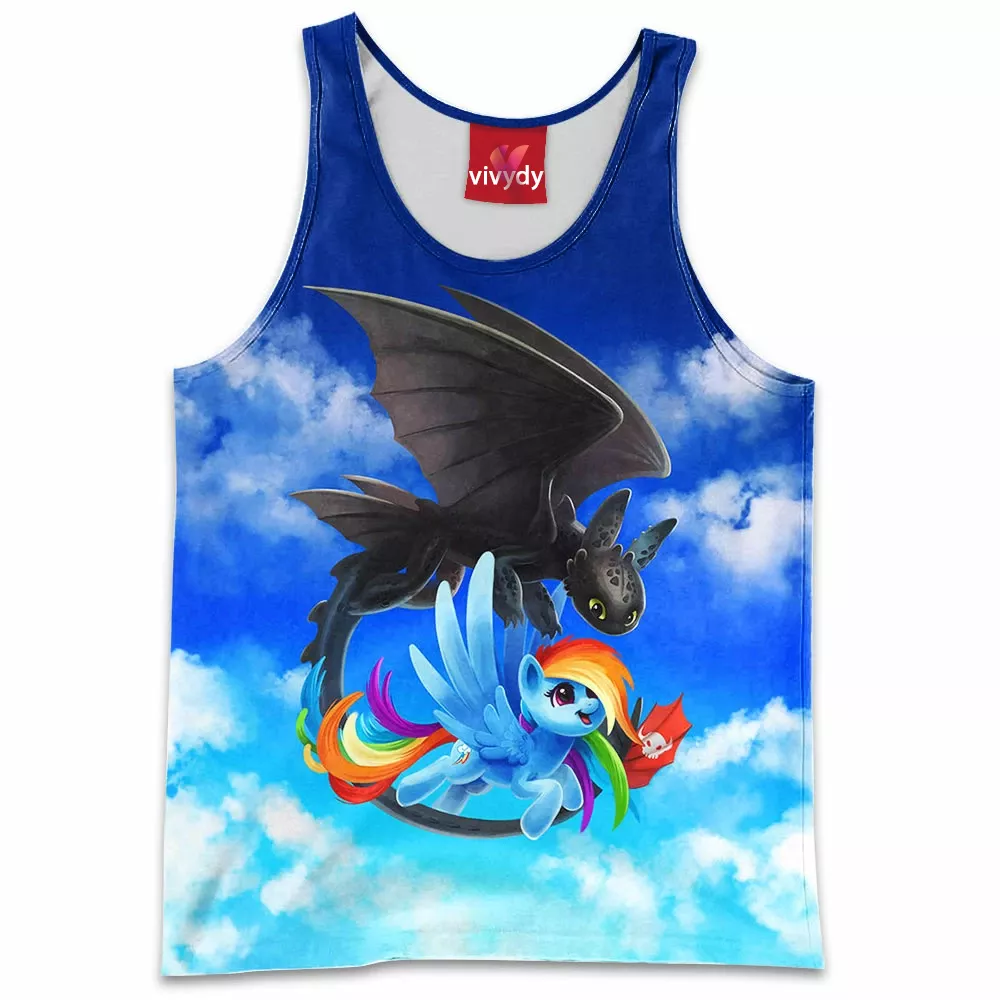 Toothless And Pony Tank Top