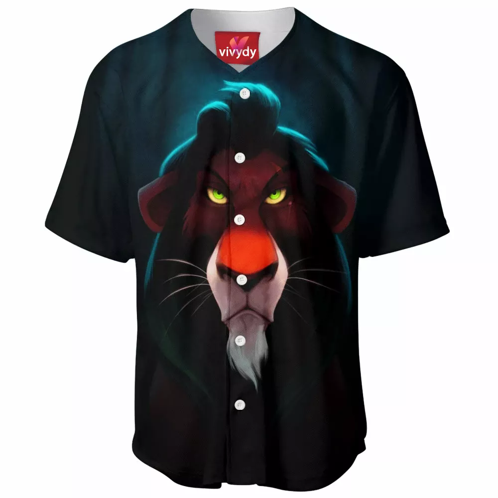 Scar Lion King Baseball Jersey