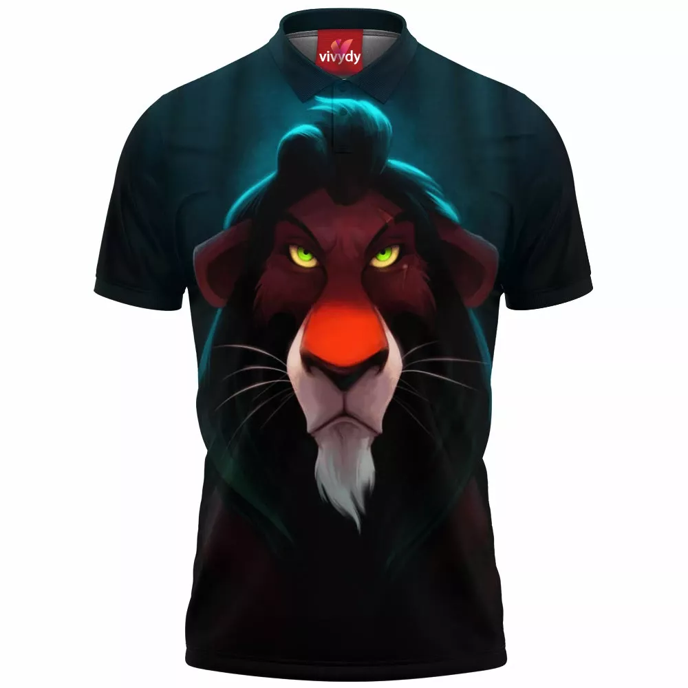 Scar Lion King Polo Shirt