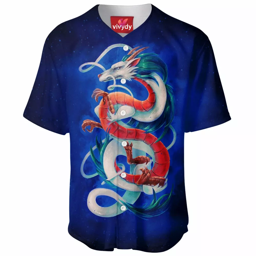 Haku Spirited Away Baseball Jersey