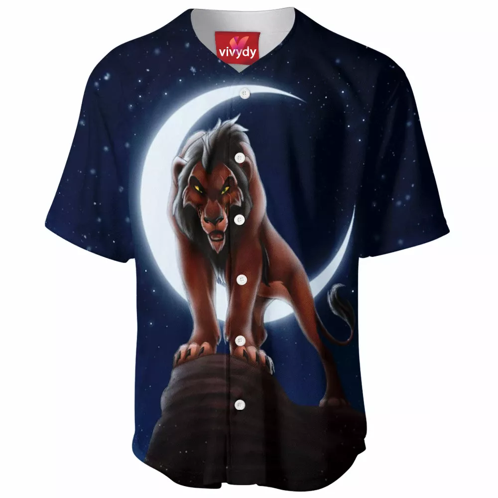 Scar Lion King Baseball Jersey