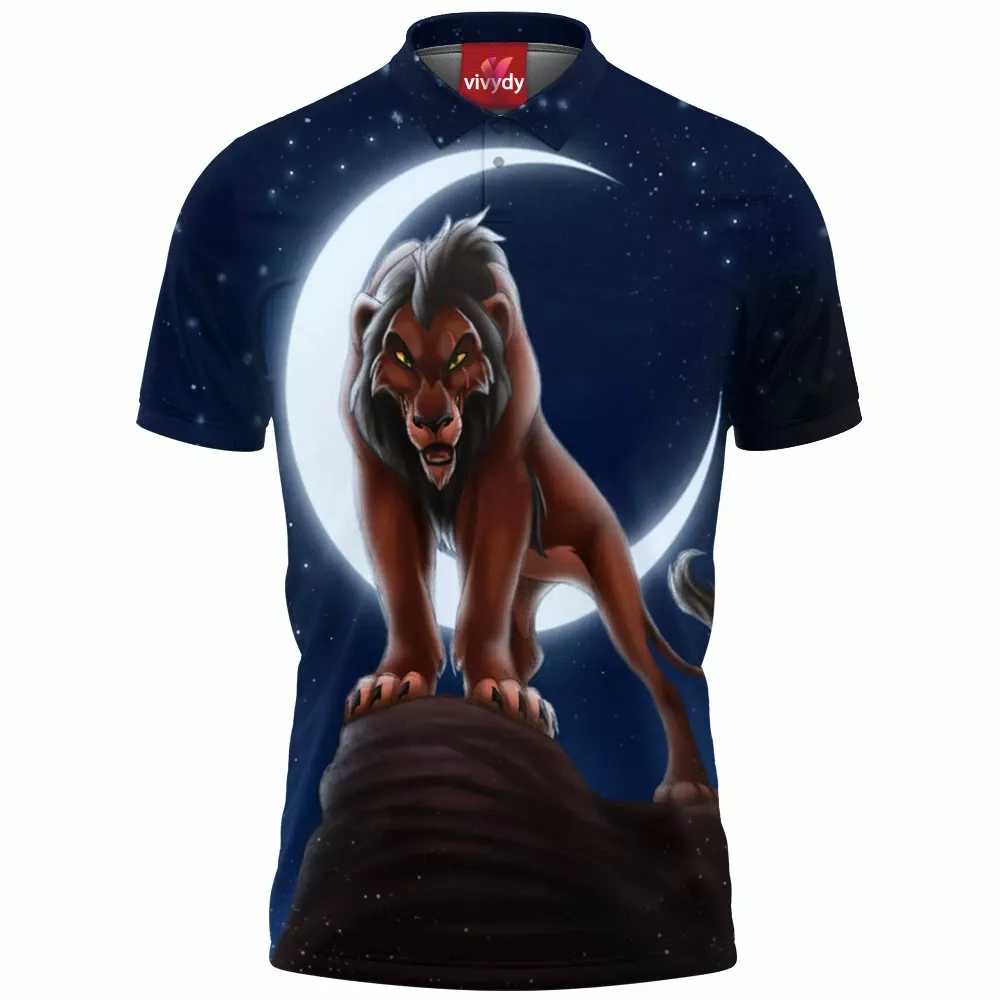 Scar Lion King Polo Shirt