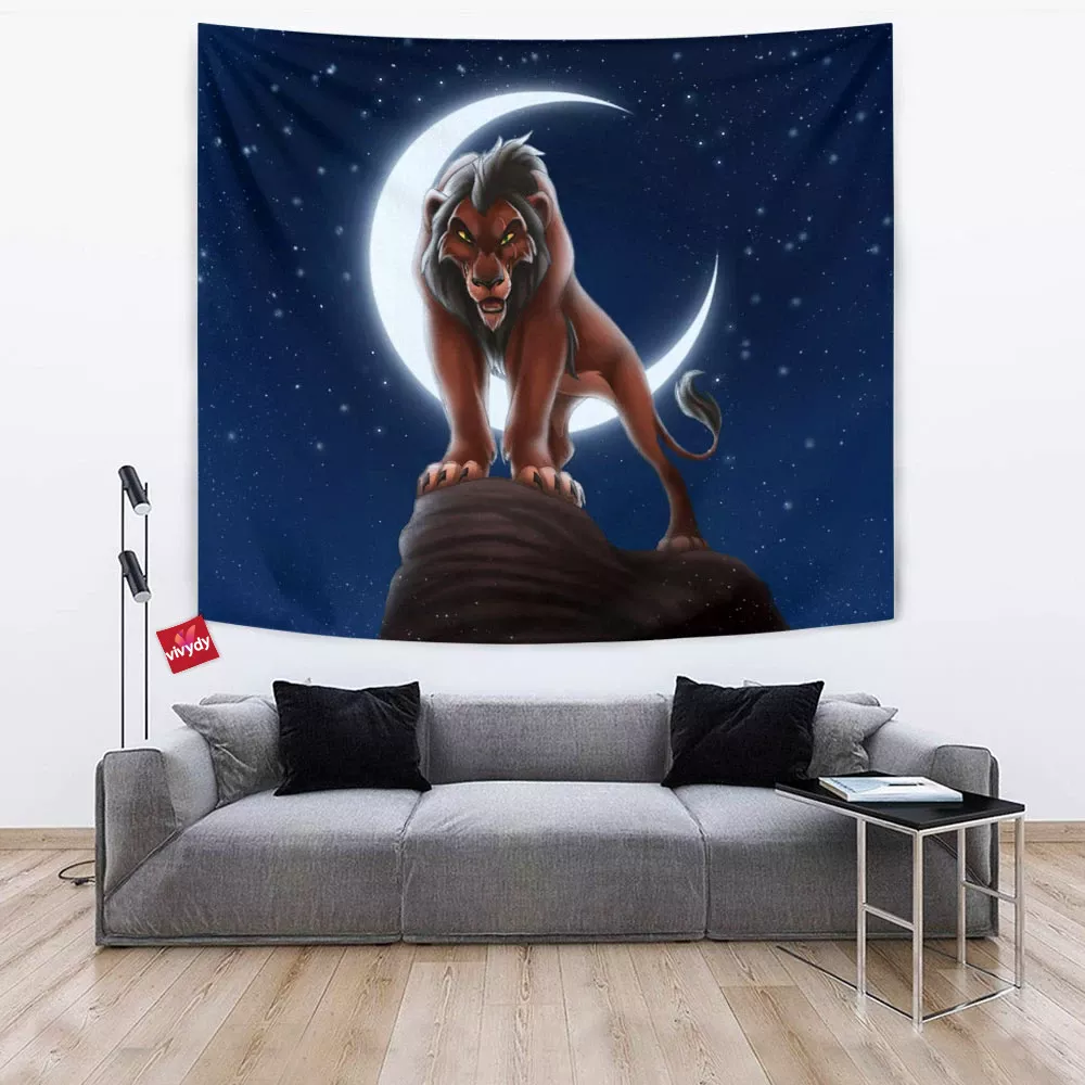 Scar Lion King Tapestry