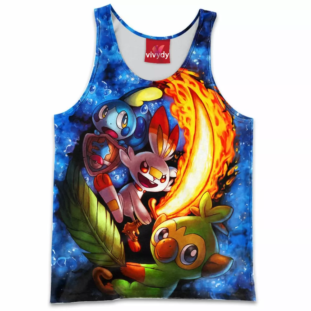 Pokemon Sword And Shield Tank Top