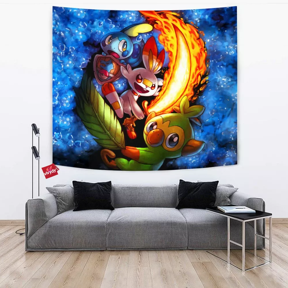 Pokemon Sword And Shield Tapestry