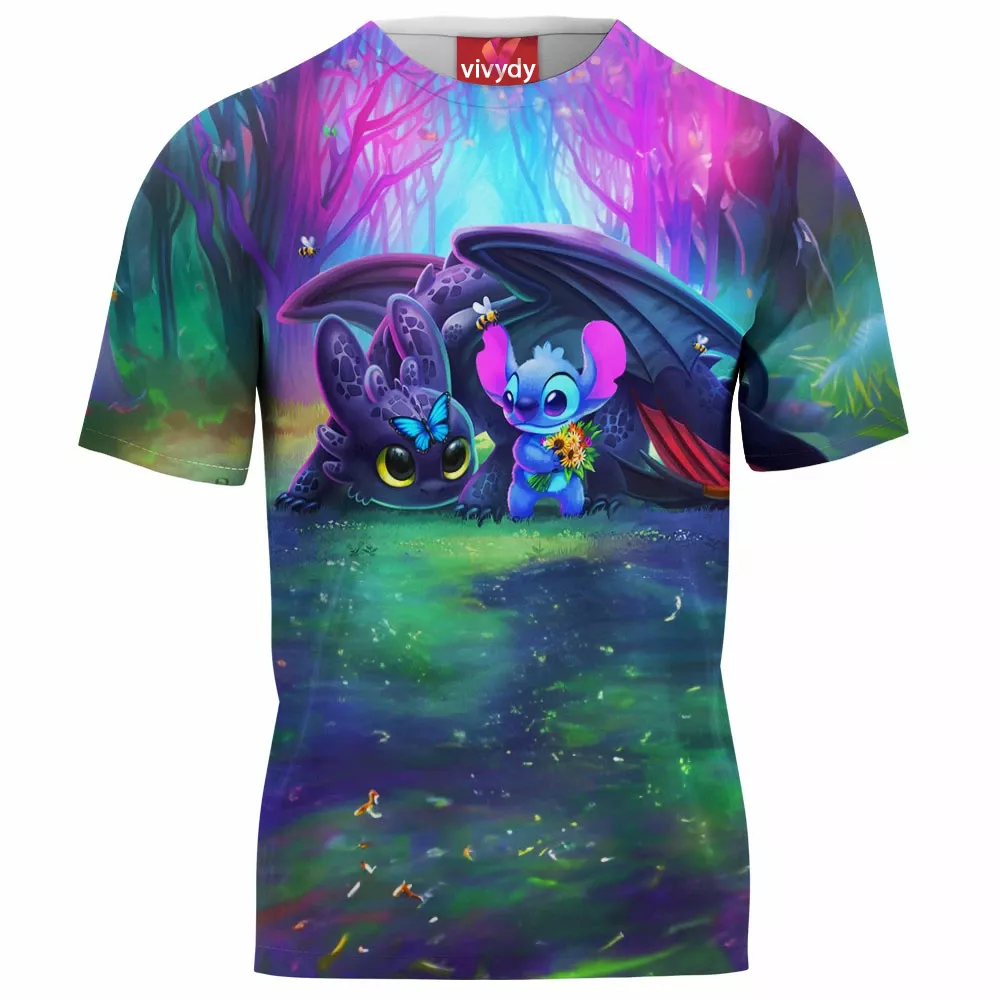 Toothless And Stitch T-Shirt