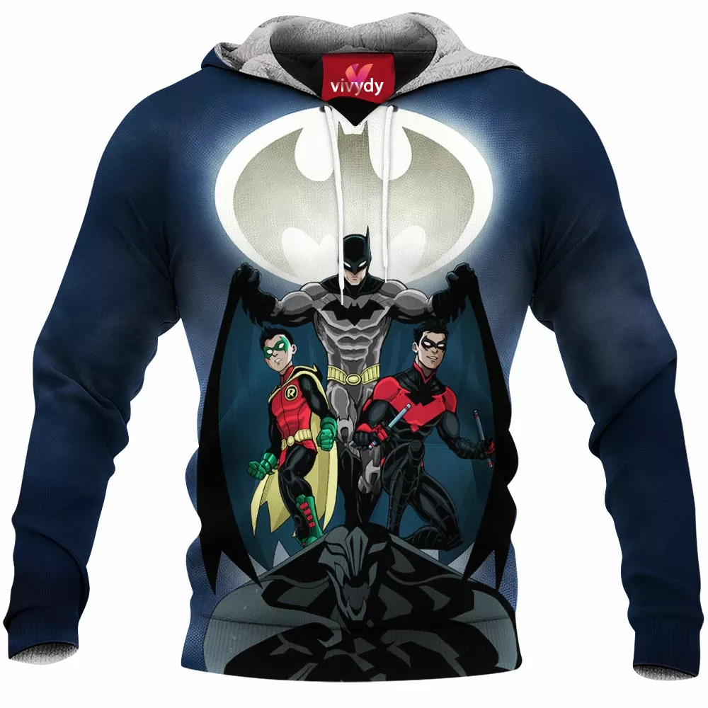 Batman and Robin Hoodie