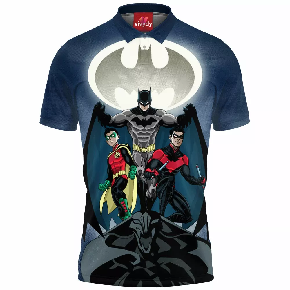 Batman and Robin Polo Shirt