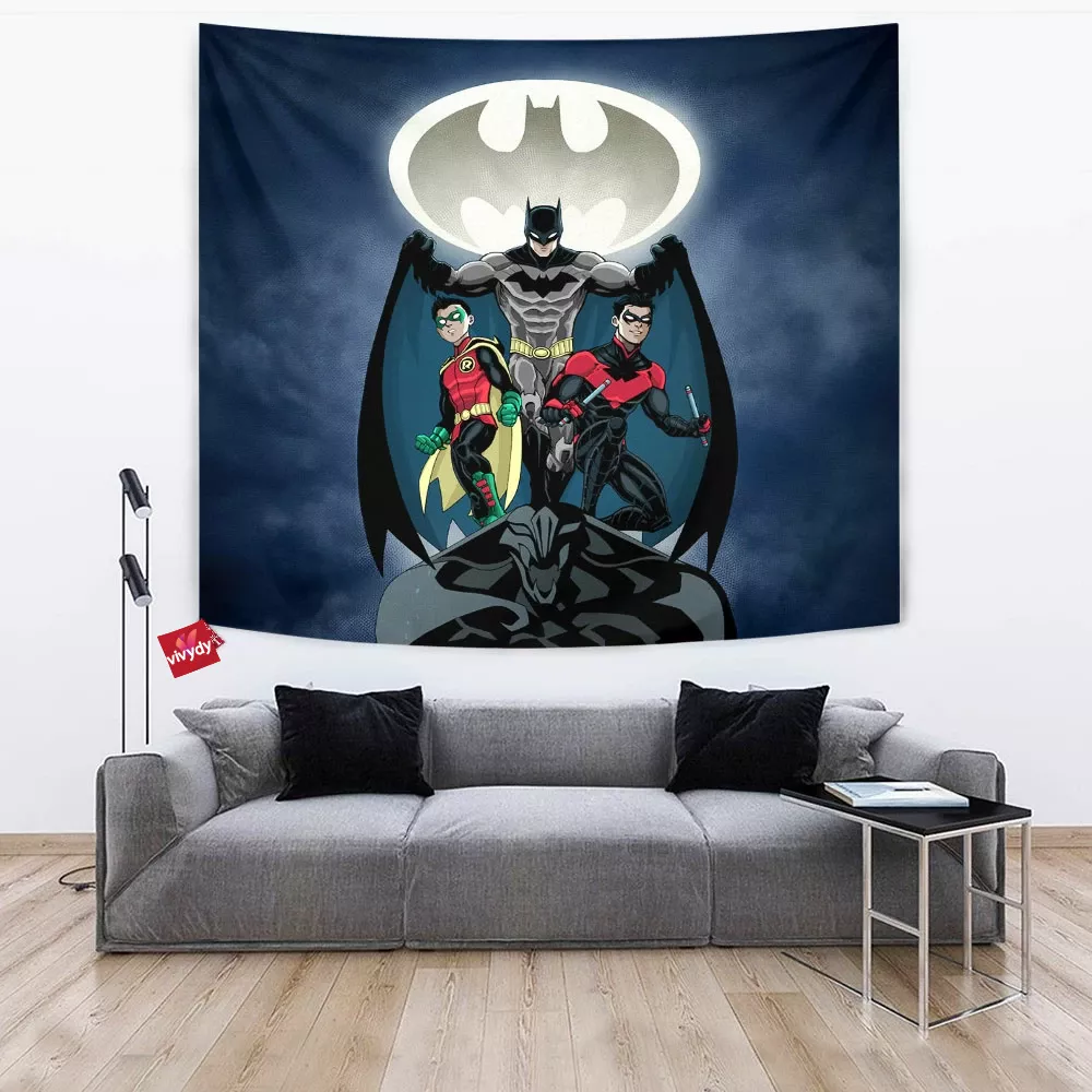 Batman and Robin Tapestry