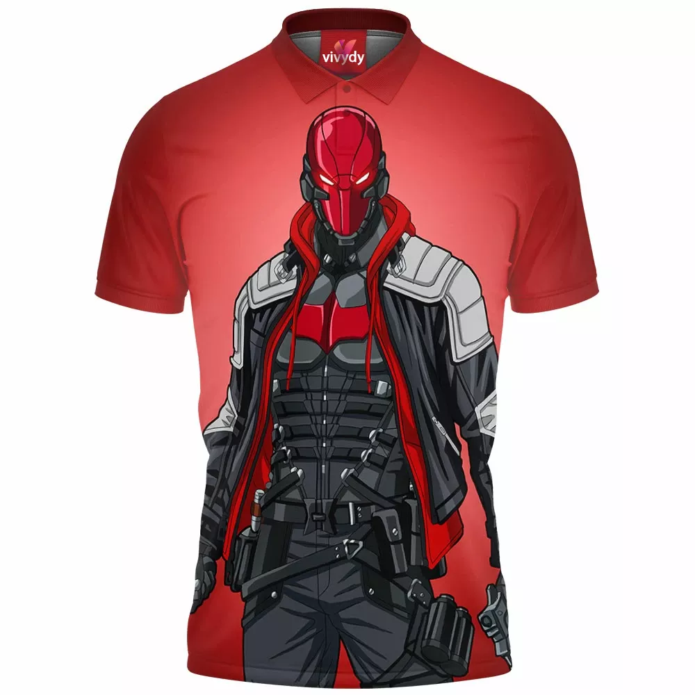 Red Hood Polo Shirt