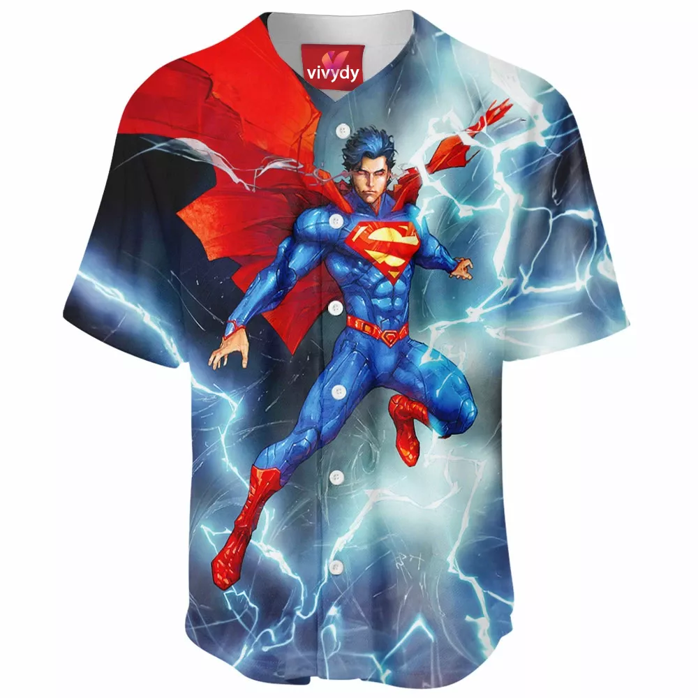 Superman Baseball Jersey