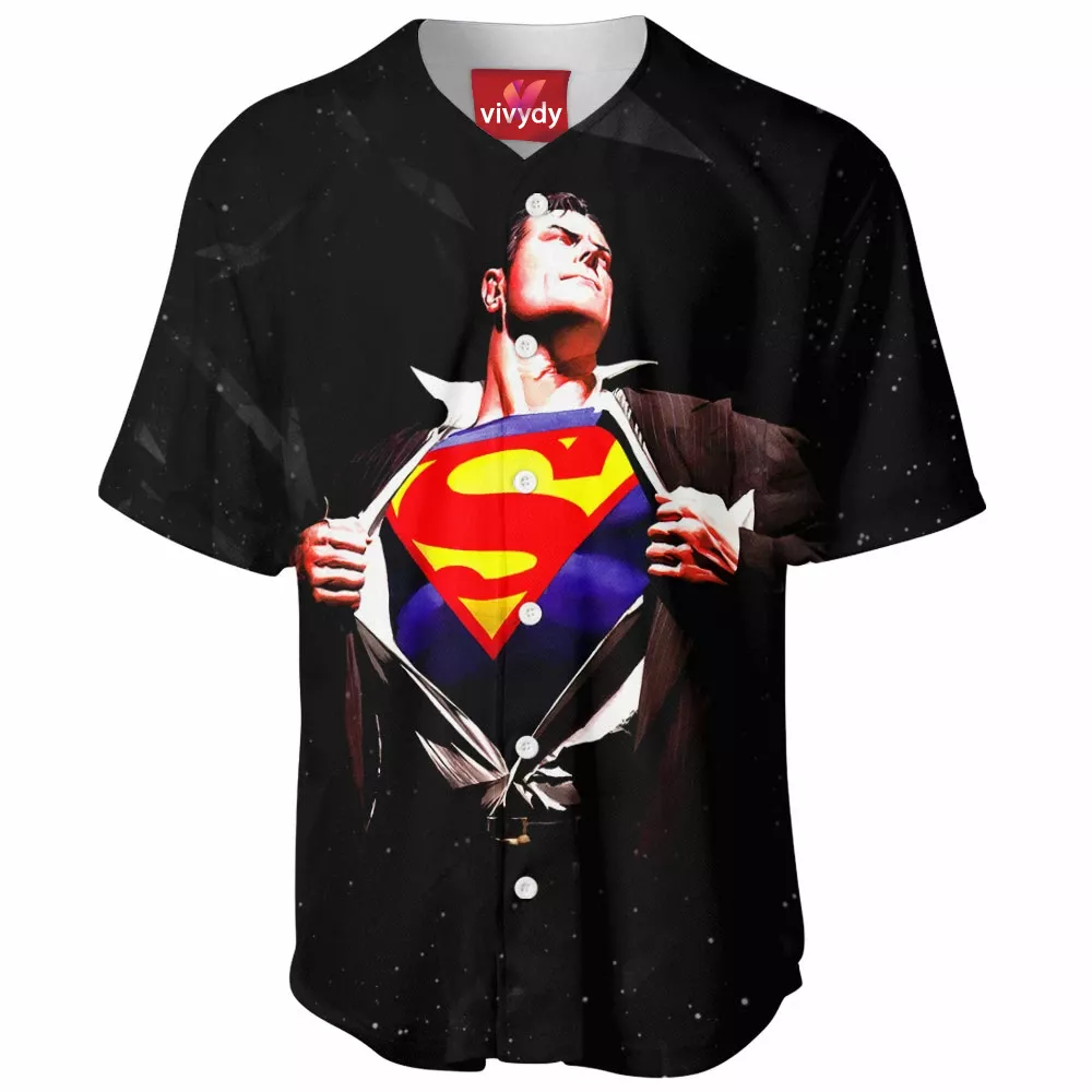 Superman Baseball Jersey